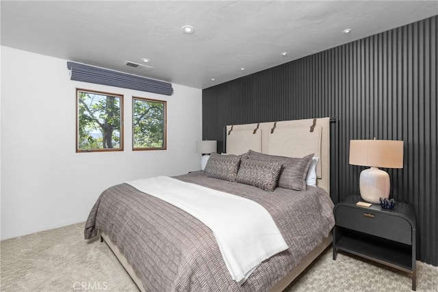 769 Greystone Pl, San Luis Obispo, CA 93401 - bedroom with light colored carpet and recessed lighting