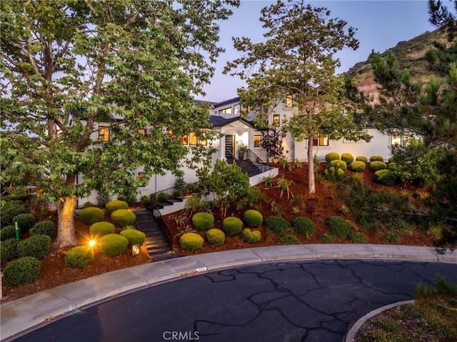 769 Greystone Pl, San Luis Obispo, CA 93401 - view of front of home featuring stairway and stucco siding