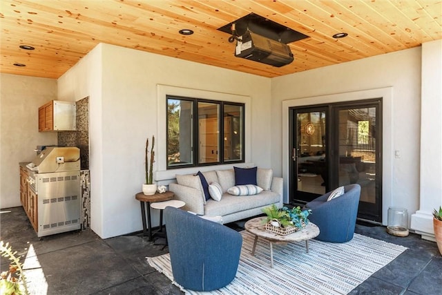 769 Greystone Pl, San Luis Obispo, CA 93401 - view of patio / terrace featuring exterior kitchen