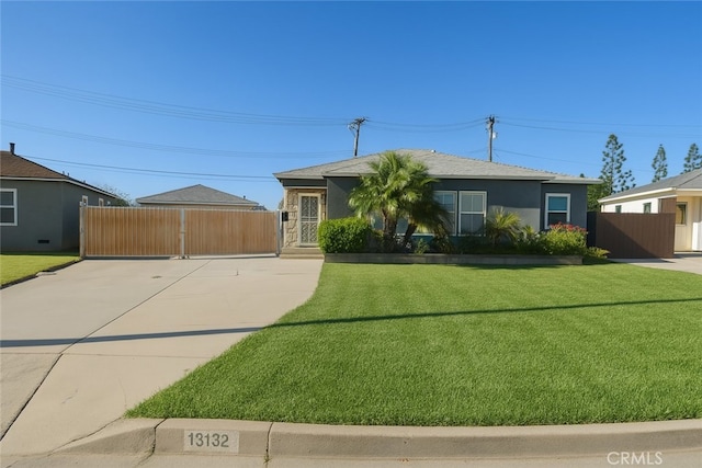 13132 Stanrich Pl, Garden Grove, CA 92843 - single story home with a gate, stucco siding, and driveway