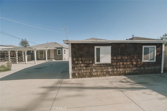 13132 Stanrich Pl, Garden Grove, CA 92843 - view of front facade with a pergola and a patio