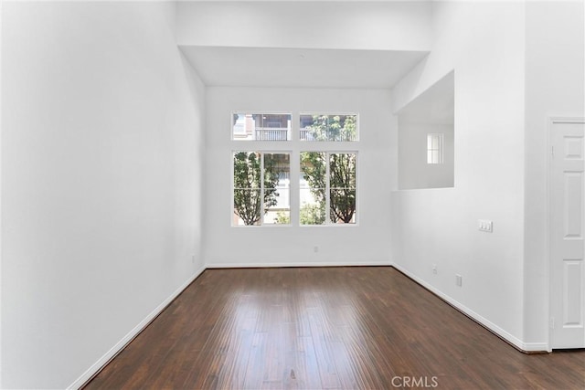 456 W Linden Dr, Orange, CA 92865 - unfurnished room with dark wood finished floors