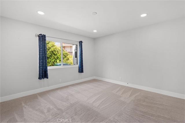5230 Harbour Heights Ct, San Diego, CA 92109 - spare room with carpet and recessed lighting