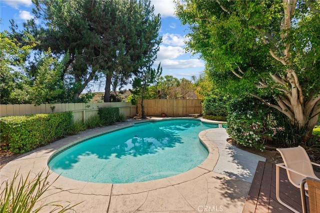 5230 Harbour Heights Ct, San Diego, CA 92109 - view of pool with a fenced backyard