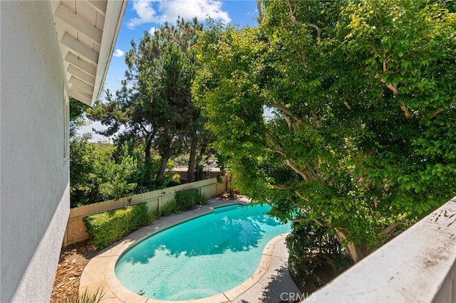 5230 Harbour Heights Ct, San Diego, CA 92109 - view of swimming pool with a fenced backyard