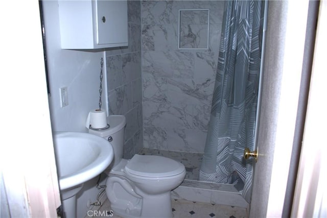 12570 Jacaranda Pl, Chino, CA 91710 - full bathroom with toilet and curtained shower