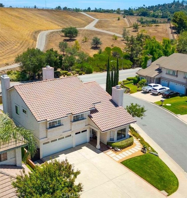 6140 Meadow Lark Dr, La Verne, CA 91750 - view from above of property