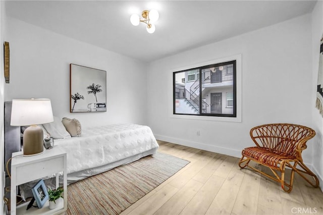 57 S Grand Oaks Ave, Pasadena, CA 91107 - bedroom with wood finished floors and baseboards