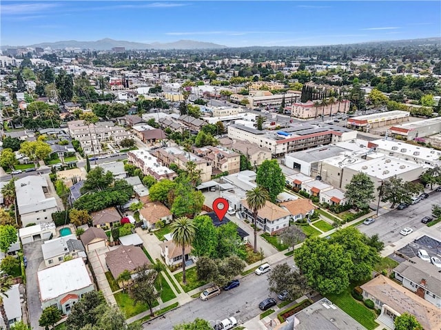 57 S Grand Oaks Ave, Pasadena, CA 91107 - aerial view of a mountainous background
