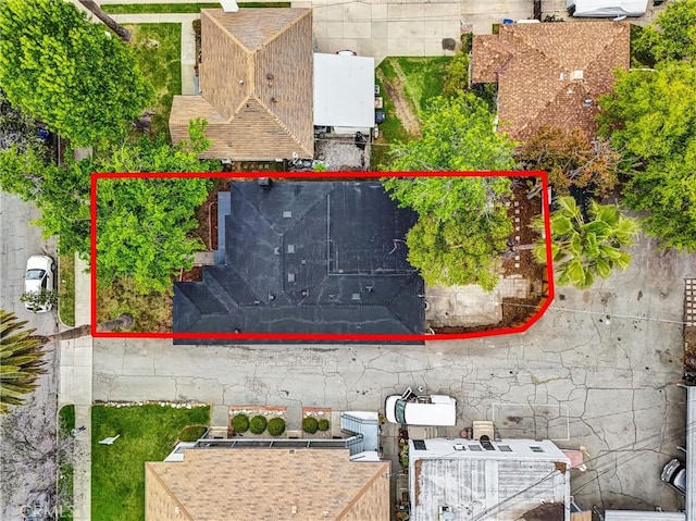57 S Grand Oaks Ave, Pasadena, CA 91107 - view of property location with property boundaries highlighted