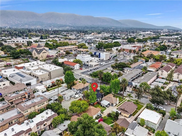 57 S Grand Oaks Ave, Pasadena, CA 91107 - bird's eye view of a mountainous background