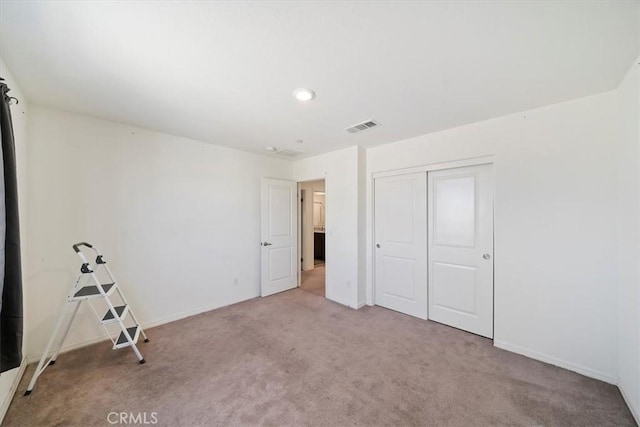 16814 Desert Star St, Victorville, CA 92394 - unfurnished bedroom featuring light colored carpet and a closet