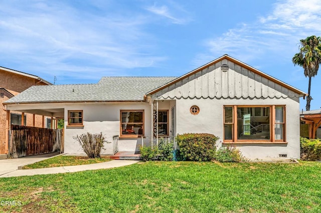 4127 Scandia Way, Los Angeles, CA 90065 - bungalow with stucco siding, a front lawn, and concrete driveway