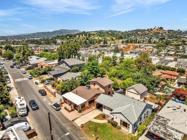 4127 Scandia Way, Los Angeles, CA 90065 - aerial view of residential area featuring mountains