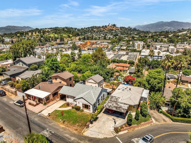 4127 Scandia Way, Los Angeles, CA 90065 - aerial view of residential area with a mountain backdrop
