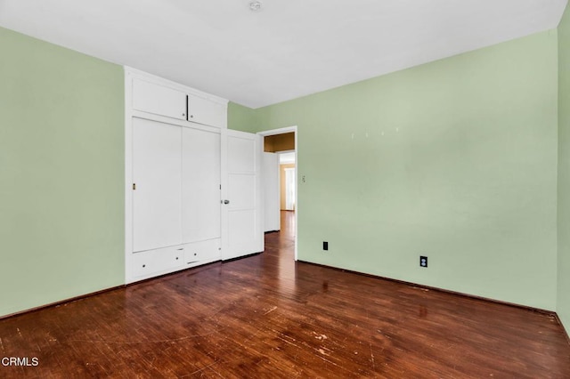 4127 Scandia Way, Los Angeles, CA 90065 - unfurnished bedroom with wood finished floors and a closet