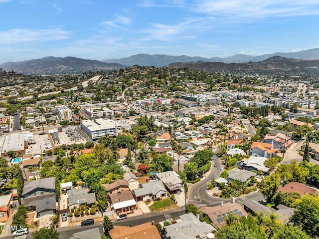 4127 Scandia Way, Los Angeles, CA 90065 - aerial perspective of suburban area with a mountain backdrop