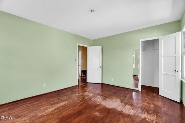 4127 Scandia Way, Los Angeles, CA 90065 - unfurnished bedroom with wood finished floors and a closet