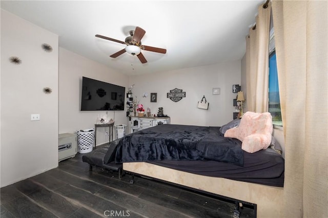 26 Billings Ave, Beaumont, CA 92223 - bedroom featuring wood finished floors and ceiling fan