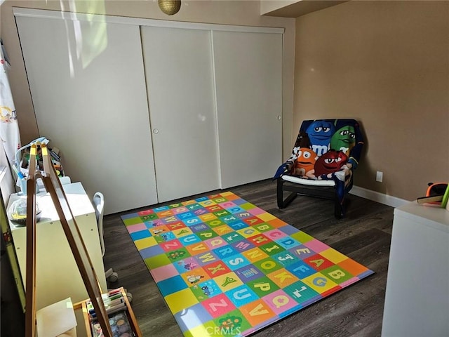 400 Monterey Rd Unit 10, Glendale, CA 91206 - game room featuring wood finished floors