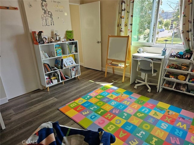 400 Monterey Rd Unit 10, Glendale, CA 91206 - game room featuring wood finished floors