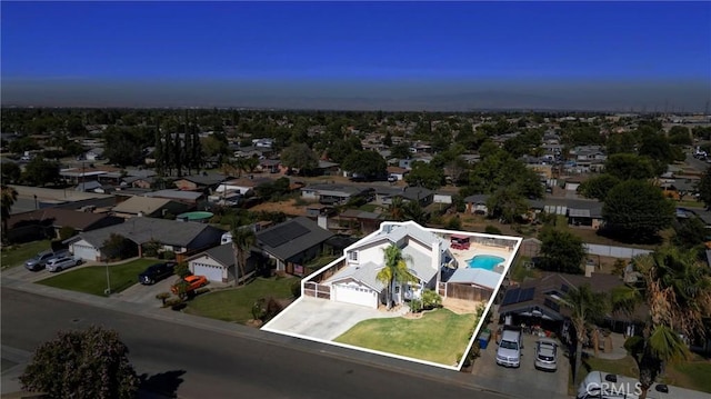 3108 Holbrook St, Bakersfield, CA 93312 - view of property location featuring property boundaries highlighted and a pool area