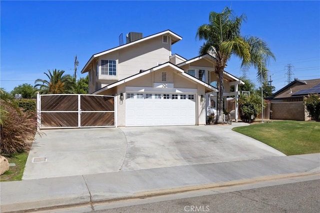 3108 Holbrook St, Bakersfield, CA 93312 - traditional-style home featuring driveway and a gate