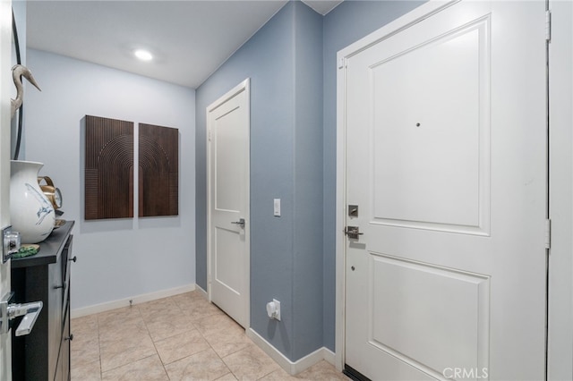 8234 Traveller St, Chino, CA 91710 - entrance foyer with baseboards and recessed lighting