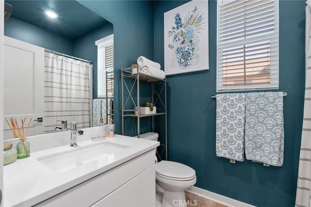 8234 Traveller St, Chino, CA 91710 - full bath with vanity and a shower with shower curtain