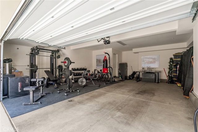 8234 Traveller St, Chino, CA 91710 - garage featuring a garage door opener