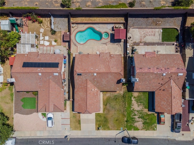 22533 Kinross Ln, Moreno Valley, CA 92557 - aerial view of a pool area