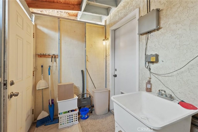 6186 Abronia Ave Unit 29, Palms, CA 92277 - basement featuring a sink