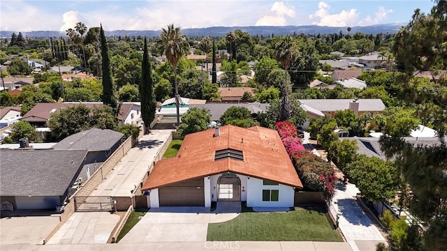 17532 Ludlow St, Granada Hills, CA 91344 - aerial perspective of suburban area