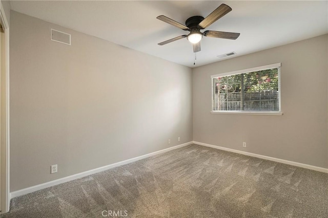 2081 Marilyn Dr, Chico, CA 95928 - unfurnished room with carpet floors and ceiling fan
