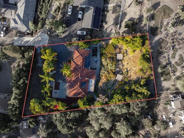 1670 Alta Vista Dr, Vista, CA 92084 - view of property location with property parcel outlined