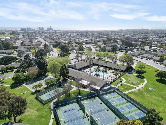 8566 Van Ness Ct Unit 19G, Huntington Beach, CA 92646 - aerial overview of property's location with a pool