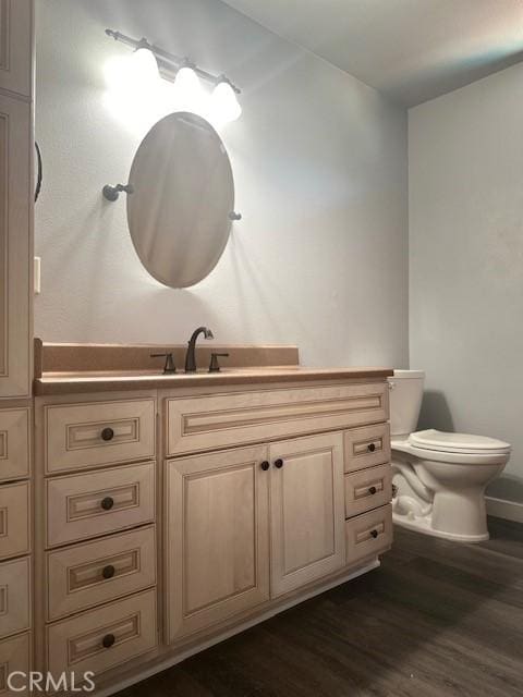 3223 Algonquin Ln, Riverside, CA 92503 - bathroom featuring vanity and wood finished floors