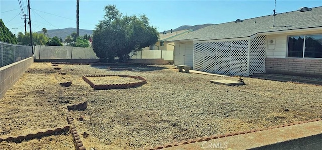 28218 W Worcester Rd, Menifee, CA 92586 - fenced backyard with a mountain view