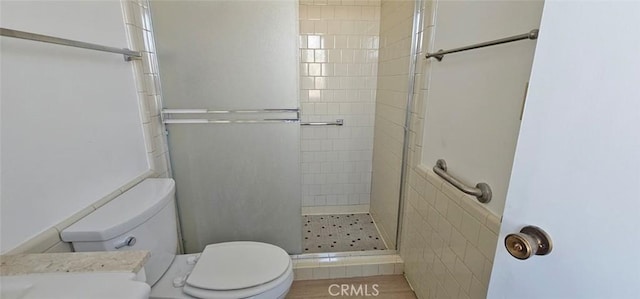 28218 W Worcester Rd, Menifee, CA 92586 - full bathroom with tiled shower and vanity