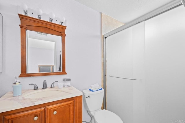 7549 Goode St, San Diego, CA 92139 - bathroom with vanity and a shower with door