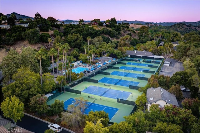 6362 Coffeeberry Ct, Avila Beach, CA 93424 - aerial view at dusk