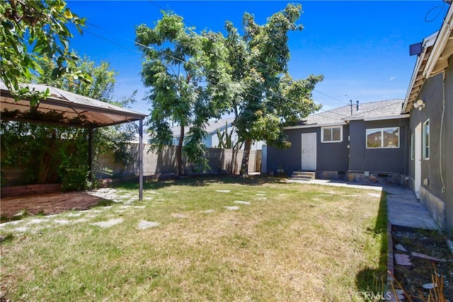 5609 Clark Ave, Lakewood, CA 90712 - view of yard with entry steps and a gazebo