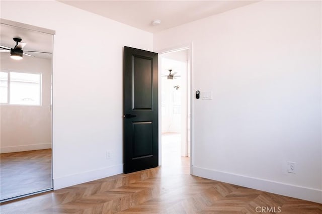 5916 Walnut Ave, Long Beach, CA 90805 - empty room featuring a ceiling fan and baseboards
