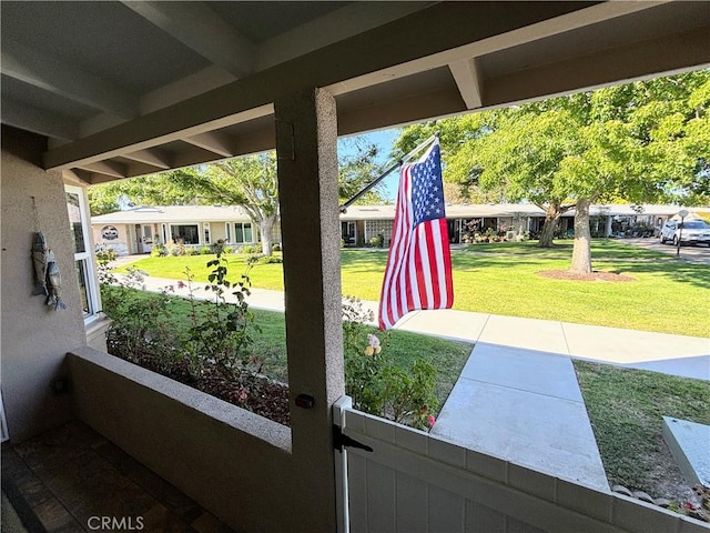 13310 N Fairfield Ln Unit M7 176L, Seal Beach, CA 90740 - view of patio