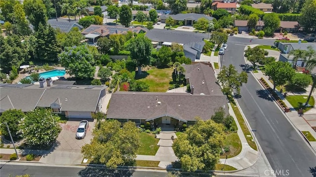 10020 Wystone Ave, Northridge, CA 91324 - aerial perspective of suburban area