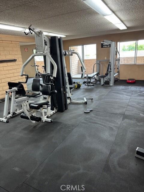 2501 W Redondo Beach Blvd Unit 317, Gardena, CA 90249 - workout area featuring healthy amount of natural light