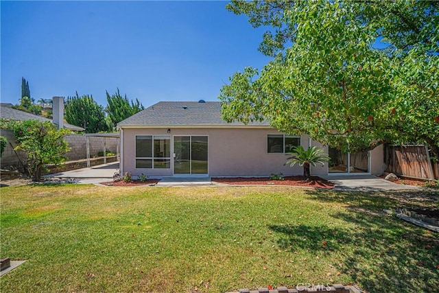 20157 Mckay Dr, Walnut, CA 91789 - back of house featuring stucco siding and a patio area