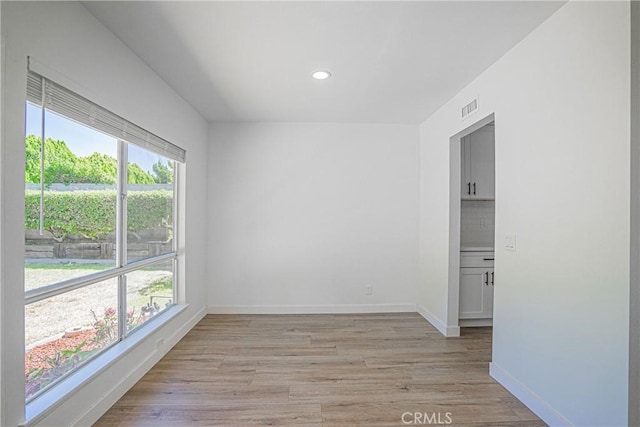 20157 Mckay Dr, Walnut, CA 91789 - unfurnished room featuring light wood finished floors and recessed lighting