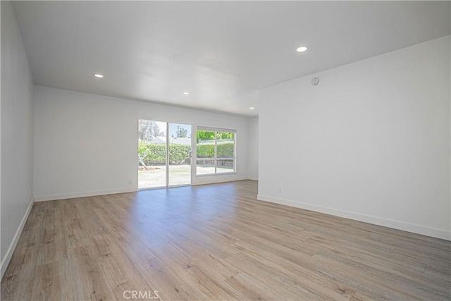 20157 Mckay Dr, Walnut, CA 91789 - spare room with light wood-style flooring and recessed lighting