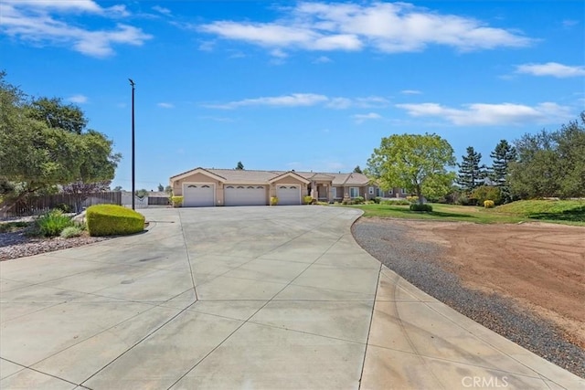 22515 Santa Clarita Corte, Perris, CA 92570 - ranch-style home featuring concrete driveway and a garage